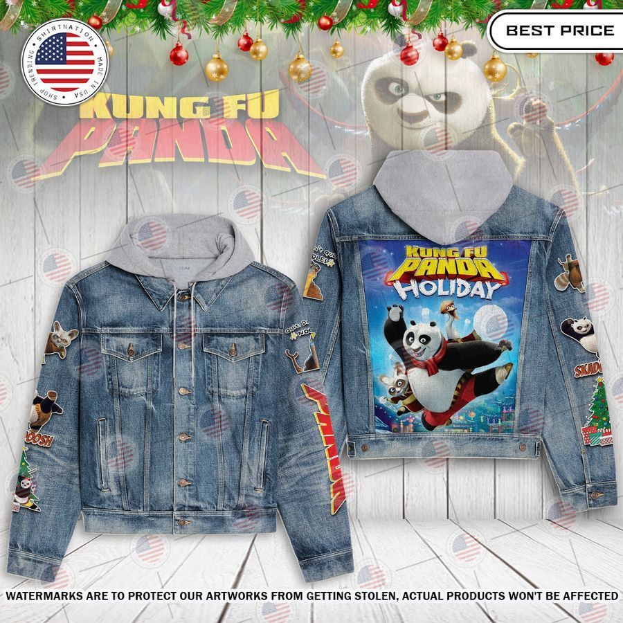 Kung Fu Panda Holiday Hooded Denim Jacket You tried editing this time?