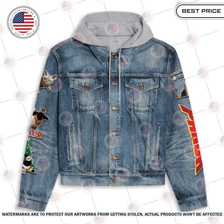 Kung Fu Panda Holiday Hooded Denim Jacket You tried editing this time?