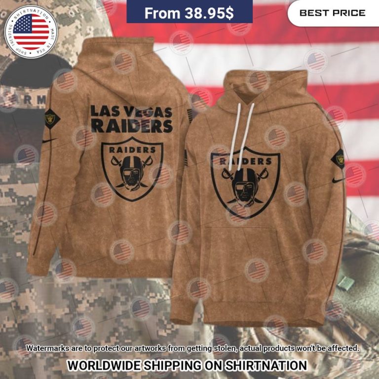 Las Vegas Raiders 2023 Salute To Service Hoodie You are always best dear