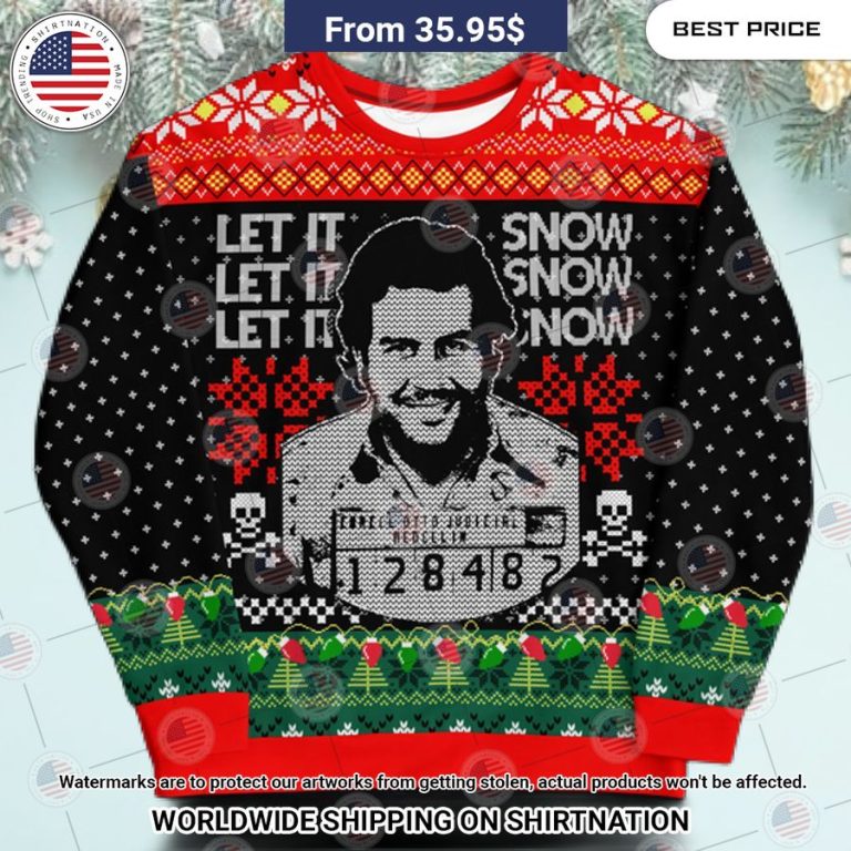 Let it Snow Navidad Christmas Sweater My friend and partner