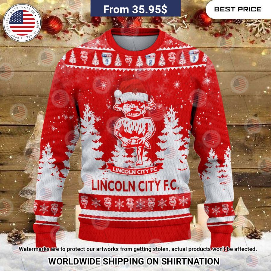 Lincoln City Christmas Sweater Rocking picture
