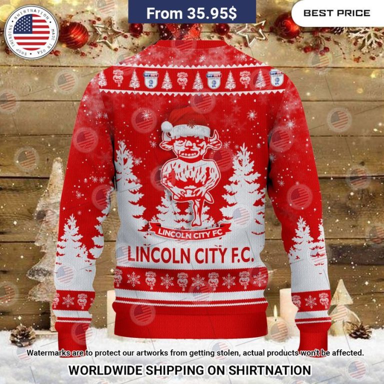 Lincoln City Christmas Sweater Ah! It is marvellous