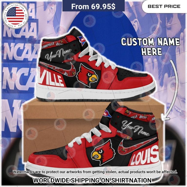 Louisville Cardinals Custom Air Jordan 1 You tried editing this time?