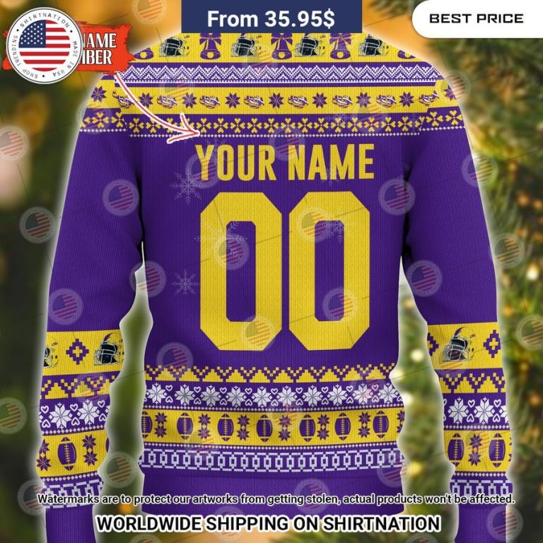 LSU Tigers Mickey Mouse Christmas Sweater Our hard working soul