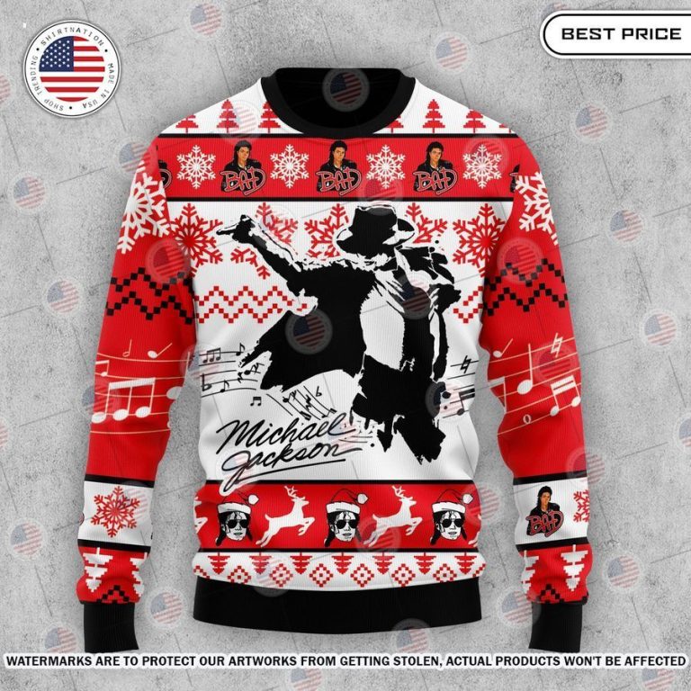 Michael Jackson Christmas Sweater Nice bread, I like it