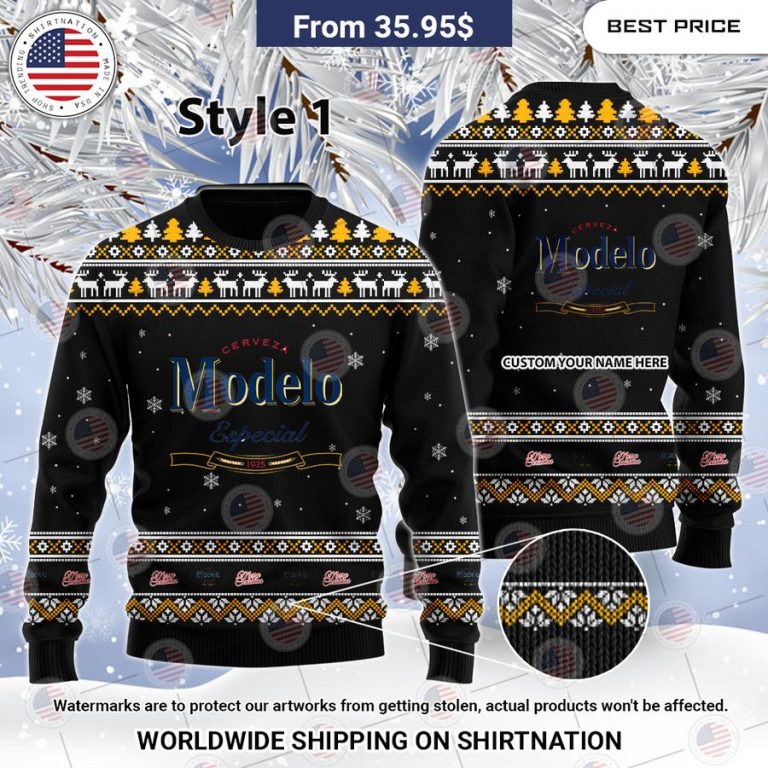 Modelo Custom Christmas Sweaters Cool look bro