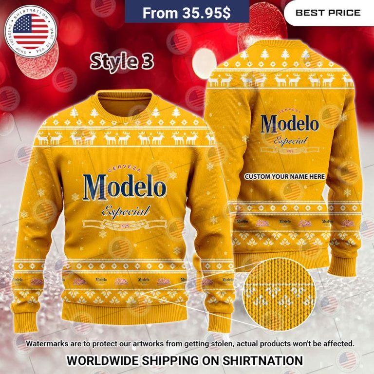 Modelo Custom Christmas Sweaters Cutting dash