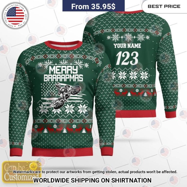 motocross rider merry brapppppmas us flag custom sweater 1 207.jpg