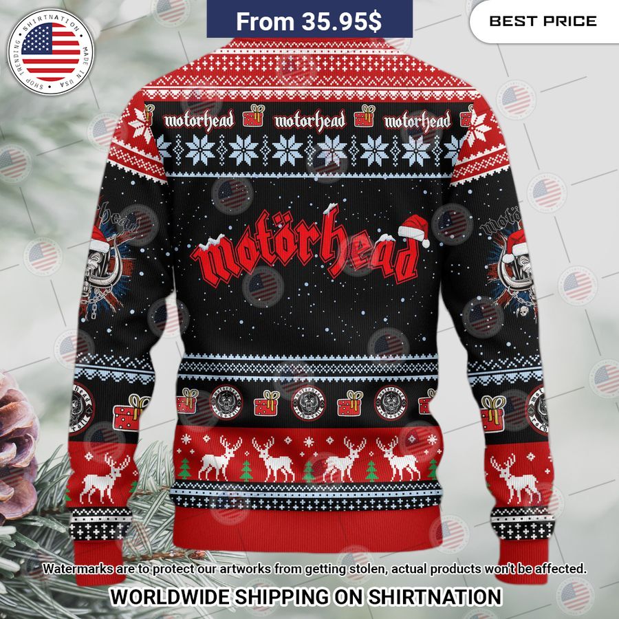 Motorhead Merry Christmas Sweater You look fresh in nature