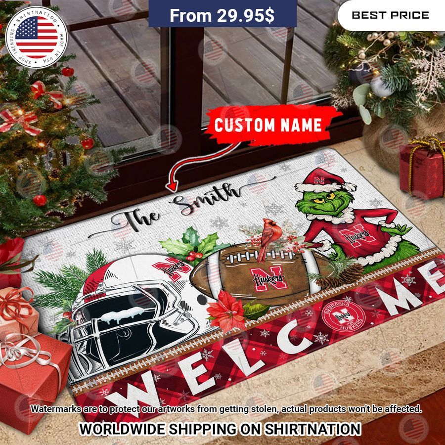 nebraska cornhuskers grinch christmas welcome personalized doormat 1 98.jpg