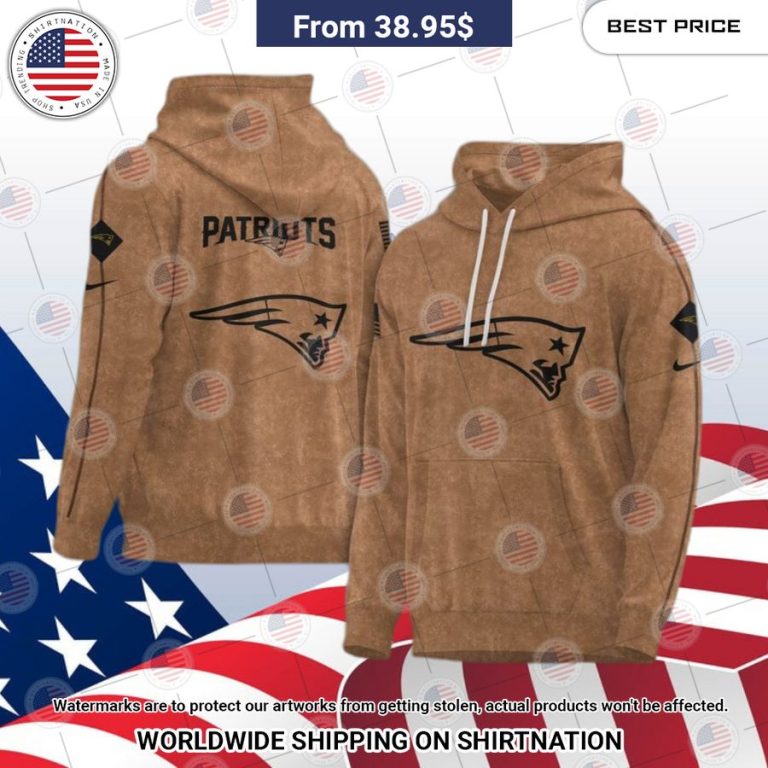 New England Patriots 2023 Salute To Service Hoodie Gang of rockstars