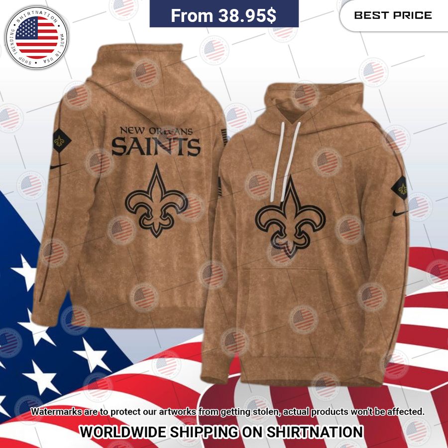 New Orleans Saints 2023 Salute To Service Hoodie It is more than cute