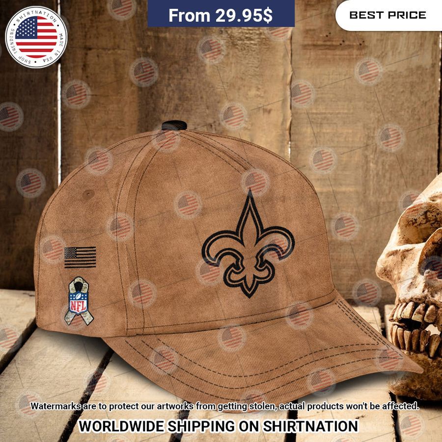 New Orleans Saints Salute To Service Cap Two little brothers rocking together