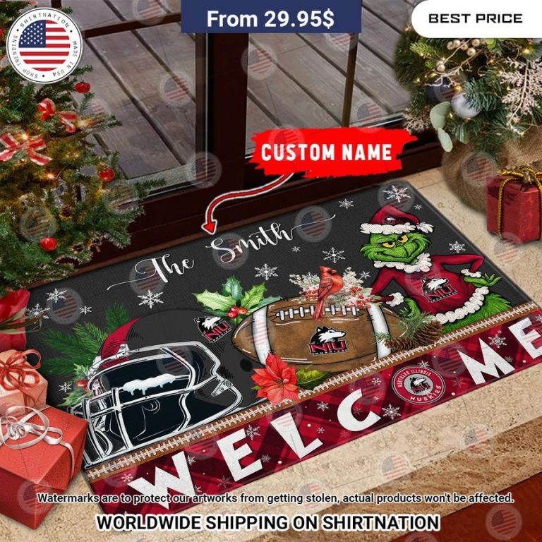 northern illinois huskies grinch christmas welcome personalized doormat 1 116.jpg