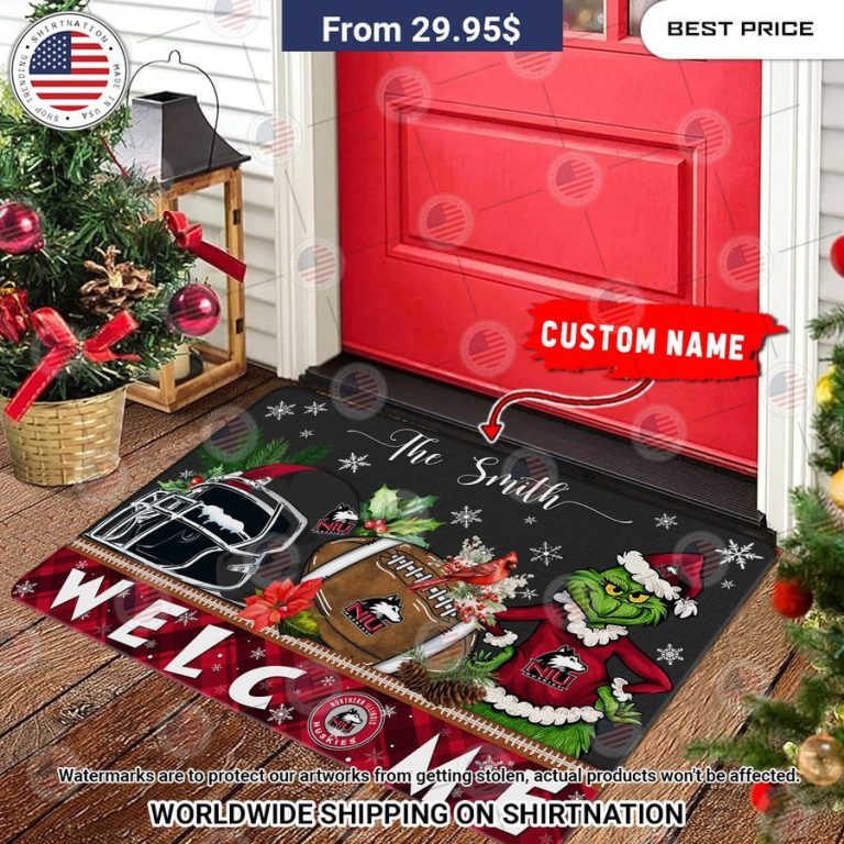 northern illinois huskies grinch christmas welcome personalized doormat 3 379.jpg