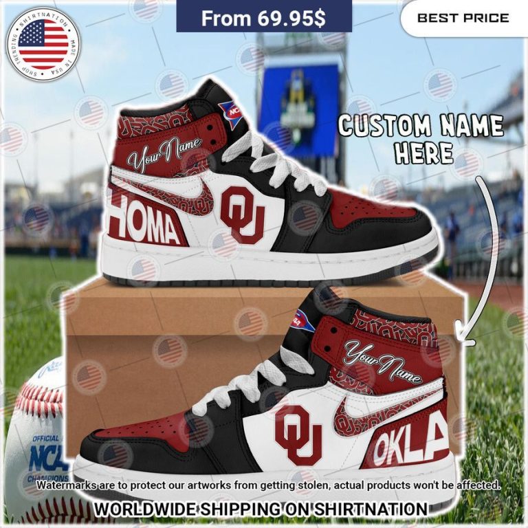 Oklahoma Sooners Custom Air Jordan 1 Such a charming picture.