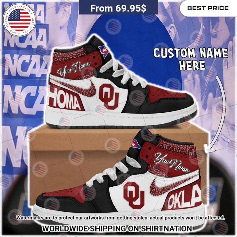 Oklahoma Sooners Custom Air Jordan 1 Stunning