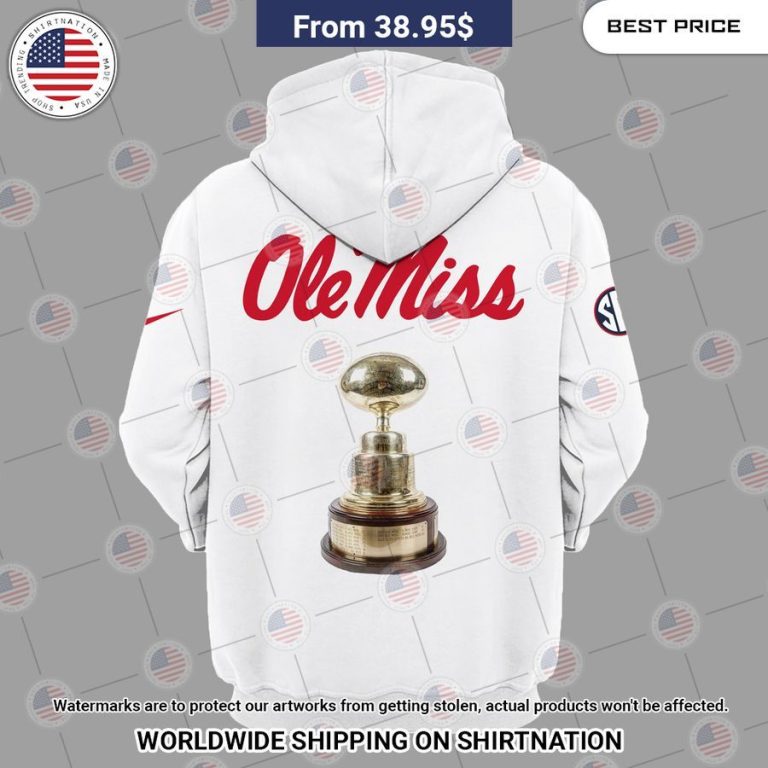 Ole Miss Rebels Egg Bowl 2023 Champions Hoodie You look different and cute