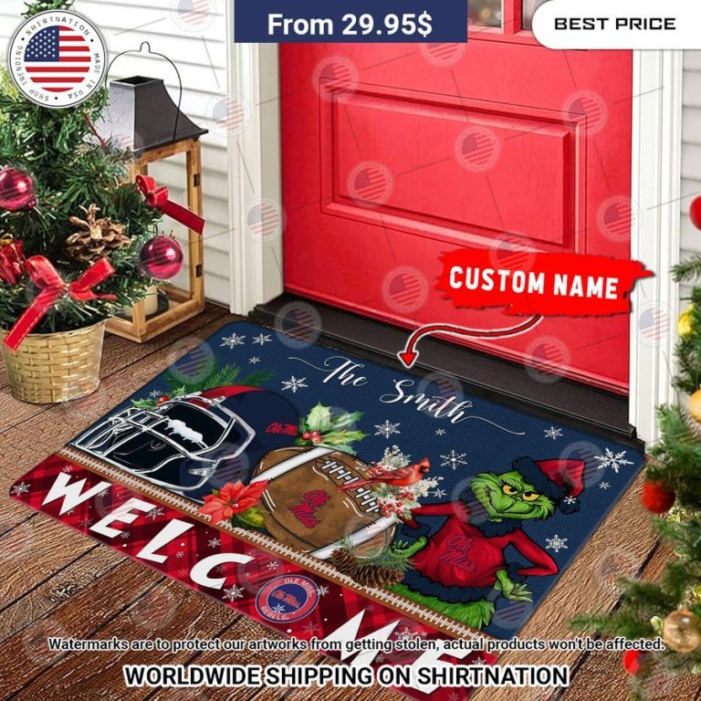 ole miss rebels grinch christmas welcome personalized doormat 3 354.jpg