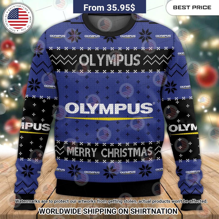 Olympus Camera Christmas Sweater Wow! This is gracious