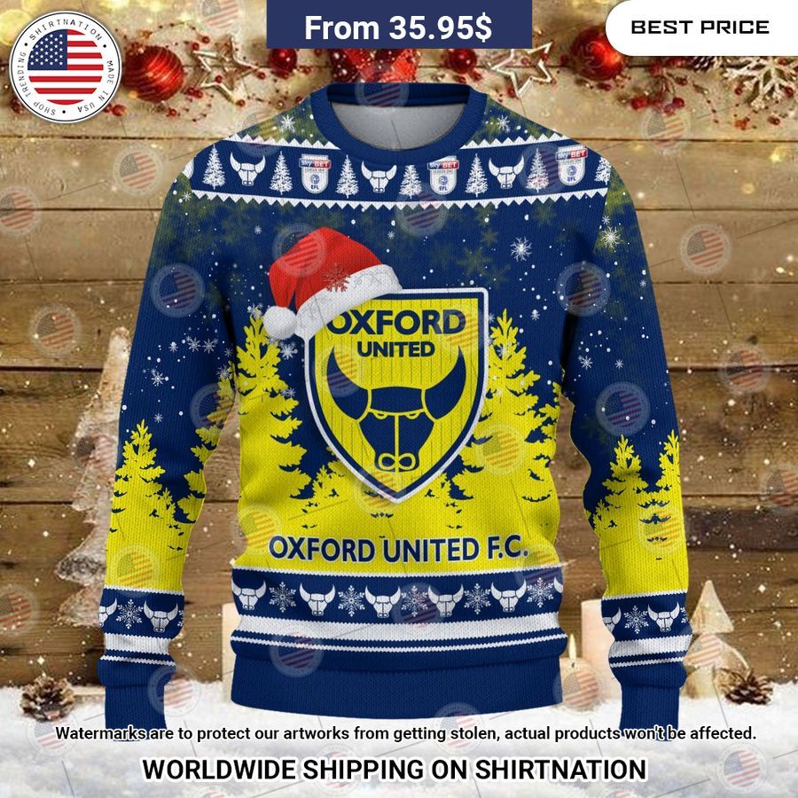 Oxford United Christmas Sweater Beauty queen