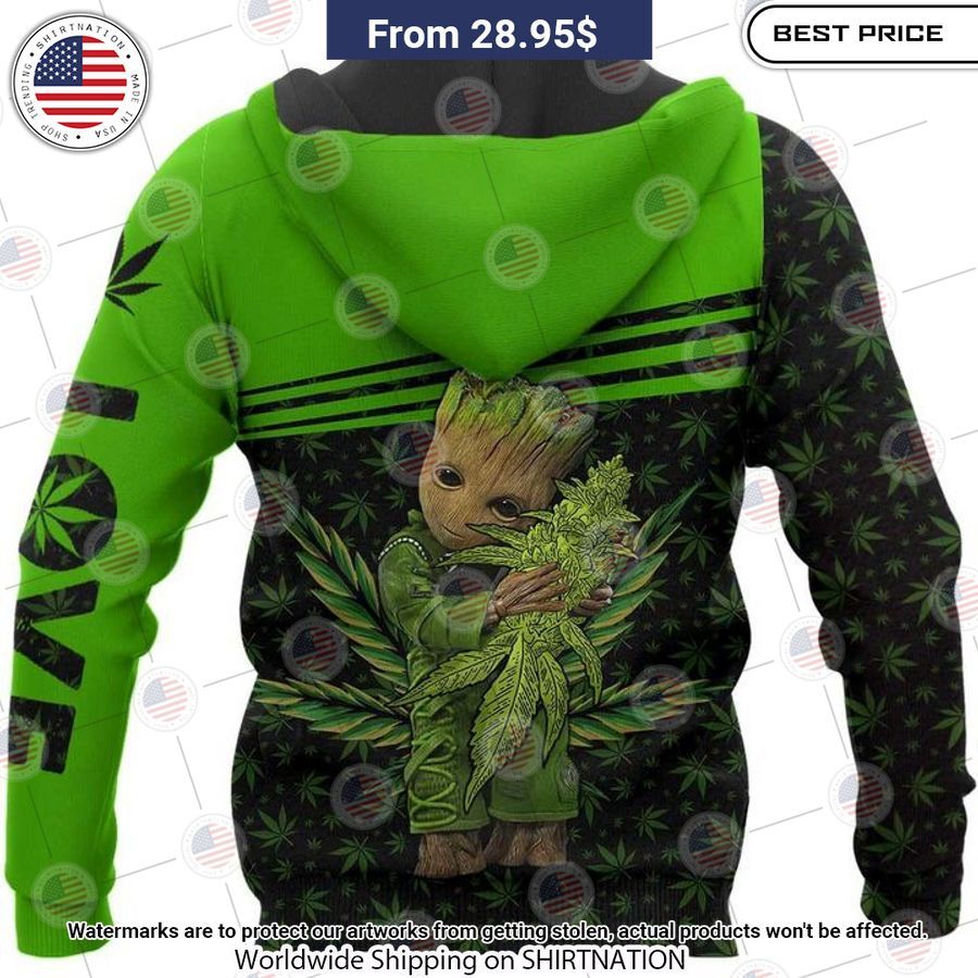 Personalized Groot Love Weed Hoodie Have you joined a gymnasium?