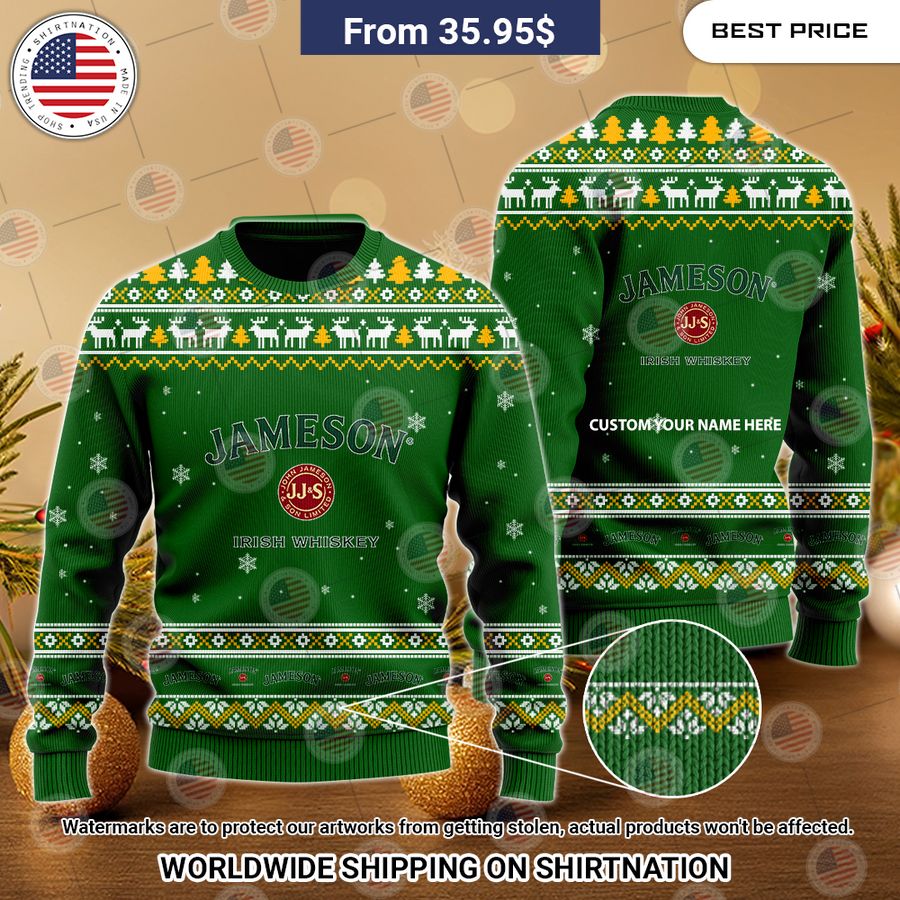 Personalized Jameson Christmas Sweater It is too funny