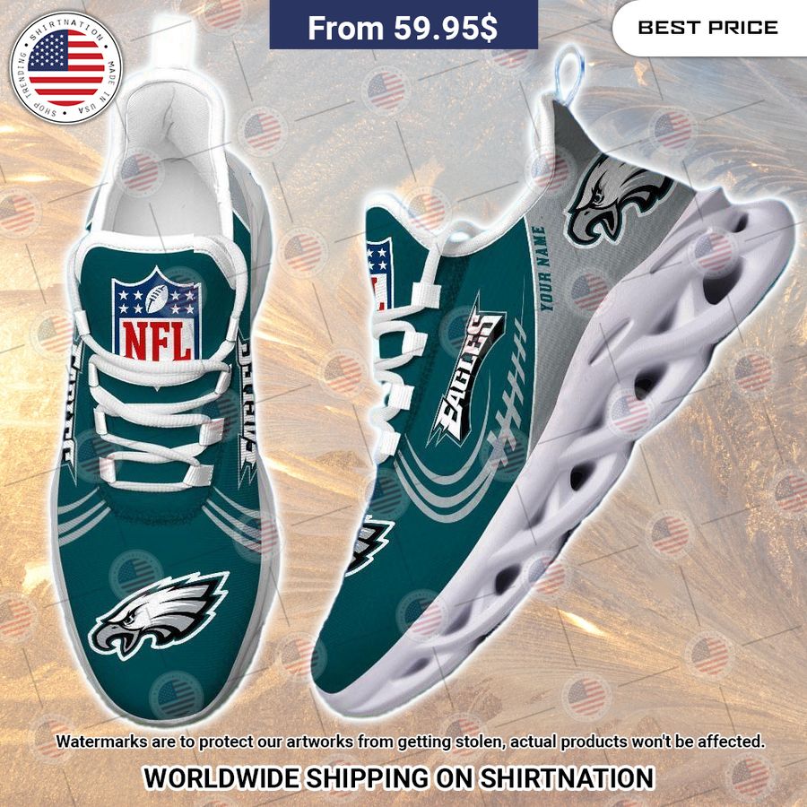Philadelphia Eagles Custom Clunky Shoes Cuteness overloaded