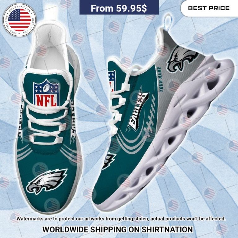 Philadelphia Eagles Custom Clunky Shoes Unique and sober