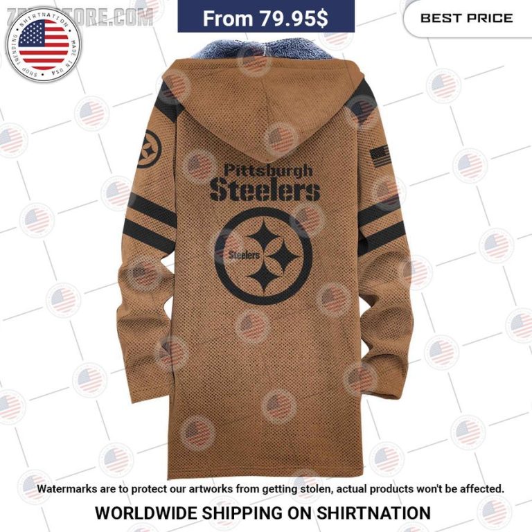 Pittsburgh Steelers Salute To Service Custom Wind Jacket You look lazy