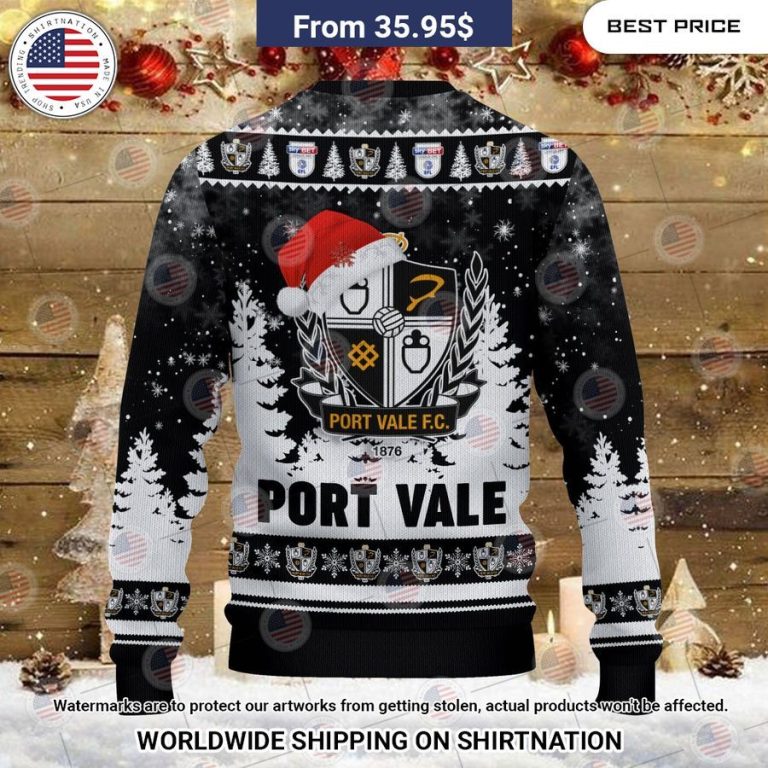 Port Vale Christmas Sweater I am in love with your dress