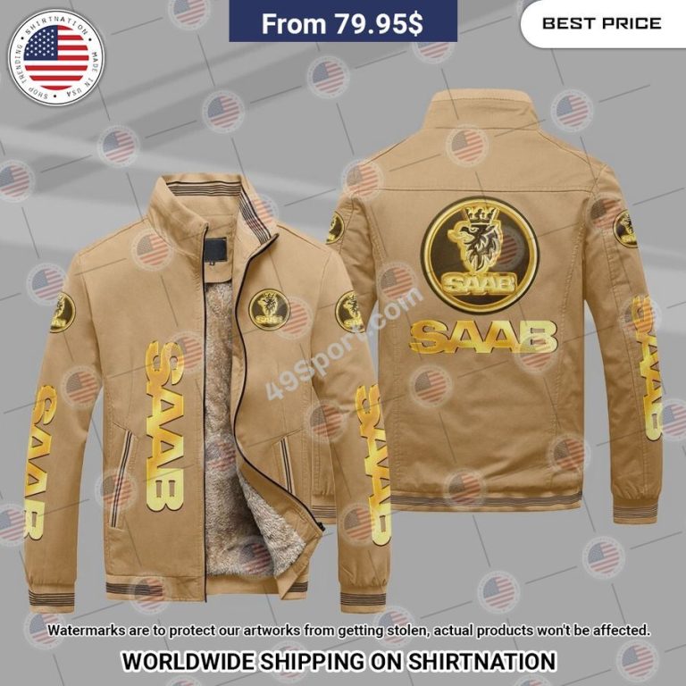 Saab Automobile Mountainskin Jacket Pic of the century