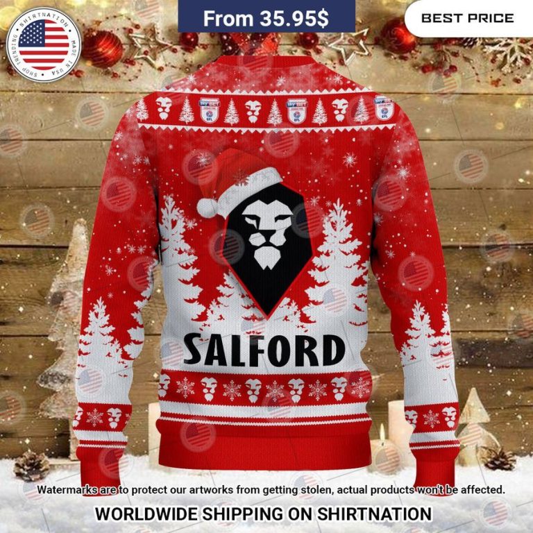 Salford City Christmas Sweater Good look mam