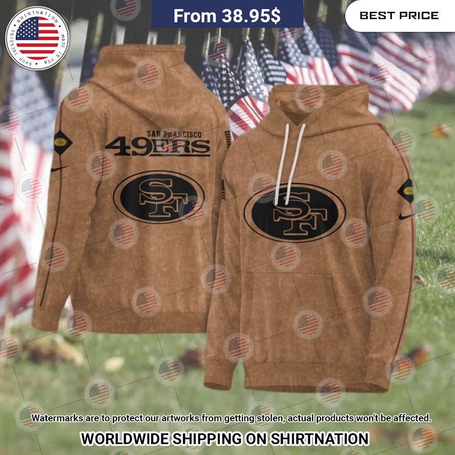 San Francisco 49ers 2023 Salute To Service Hoodie My friends!
