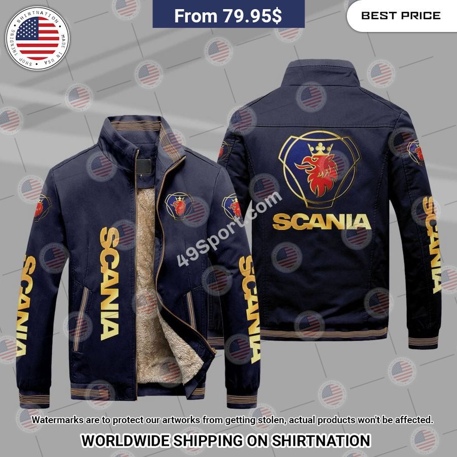 Scania Mountainskin Jacket Your face is glowing like a red rose