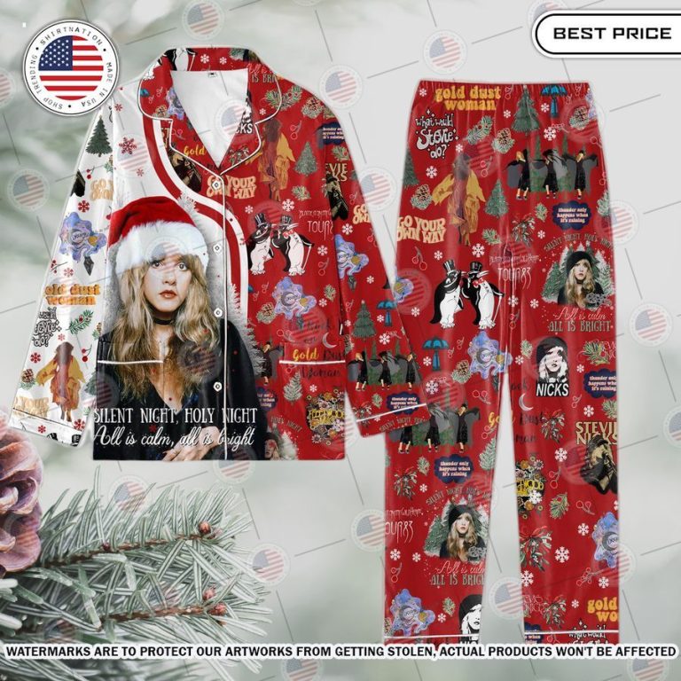 silent night holy night stevie nicks pajamas set 2