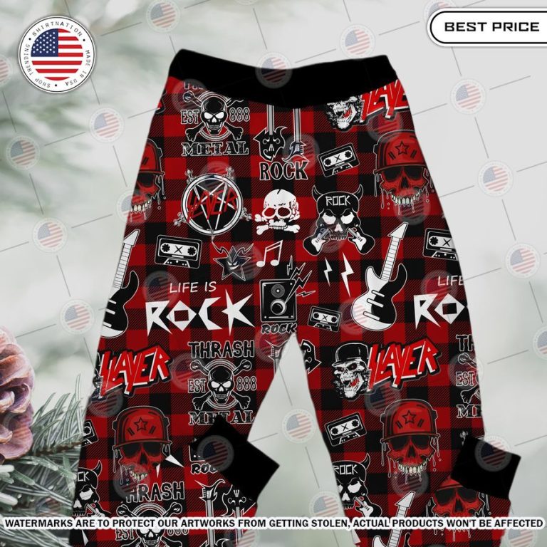 Slayer Reign In Christmas Pajamas Set Oh my God you have put on so much!