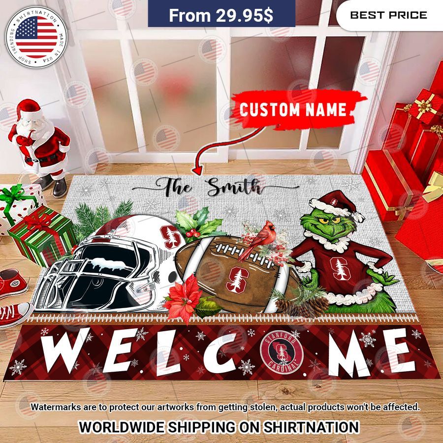 stanford cardinal grinch christmas welcome personalized doormat 2 838.jpg
