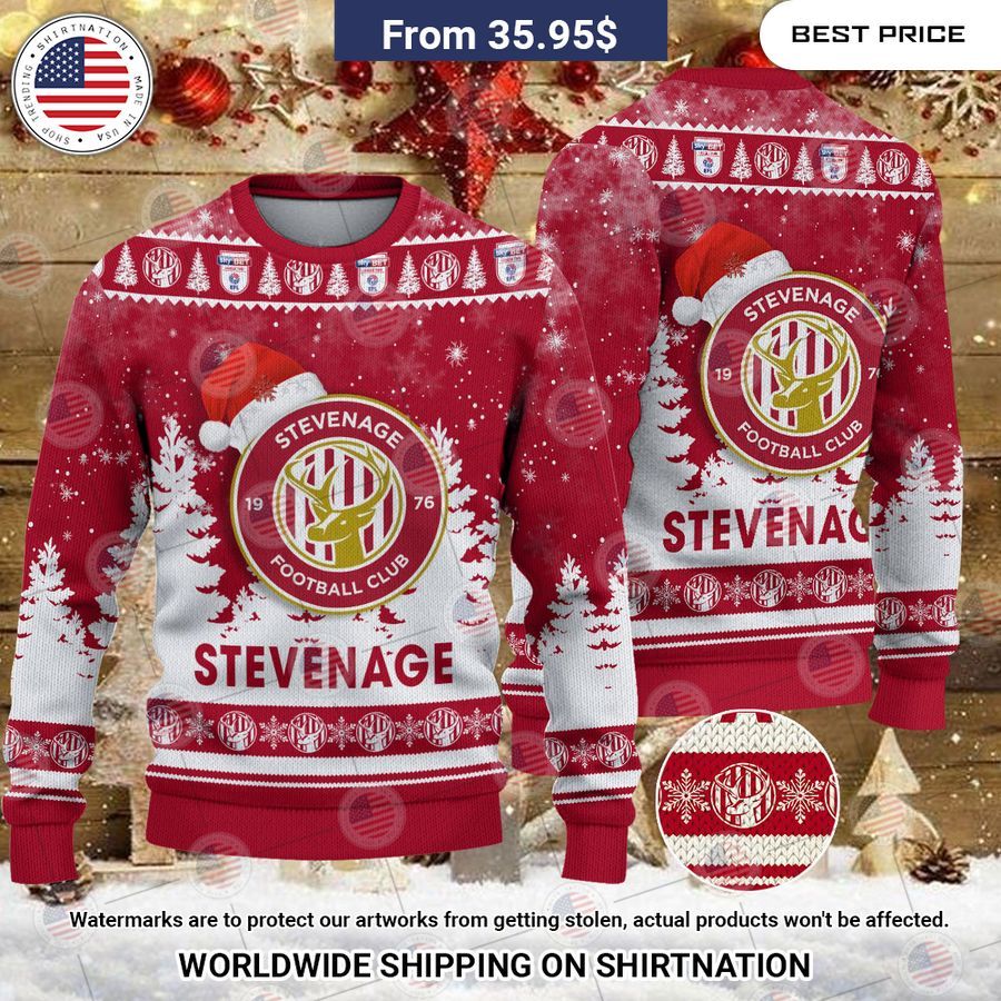Stevenage Football Club Christmas Sweater You guys complement each other