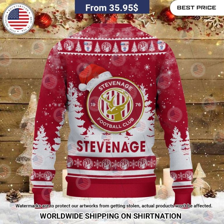 Stevenage Football Club Christmas Sweater You always inspire by your look bro