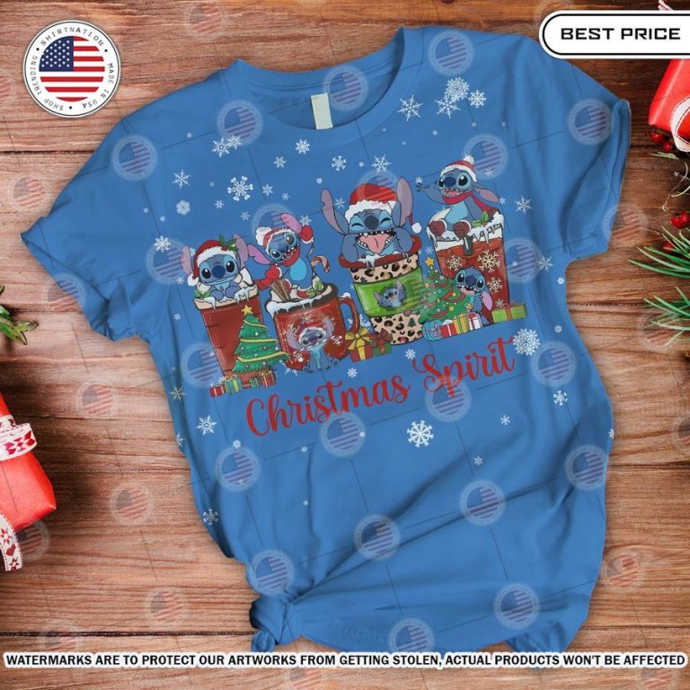 Stitch Christmas Spirit Pajamas Set Cool look bro