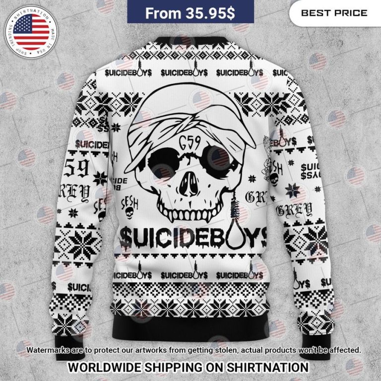 Suicideboys G59 Christmas Sweater I am in love with your dress