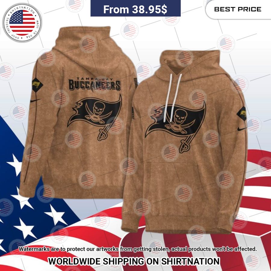 Tampa Bay Buccaneers 2023 Salute To Service Hoodie Cutting dash