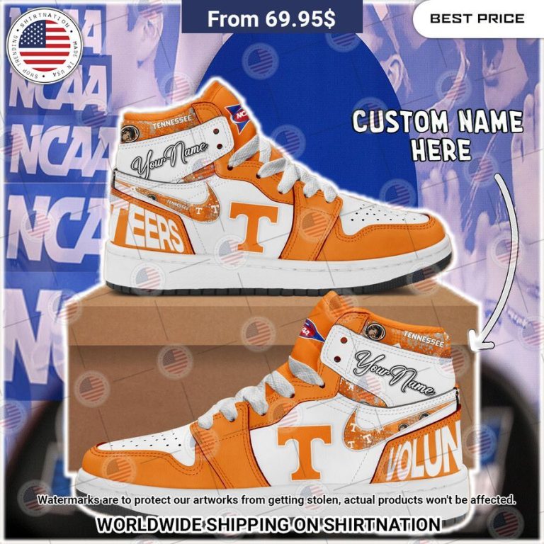 Tennessee Volunteers Custom Air Jordan 1 Nice bread, I like it