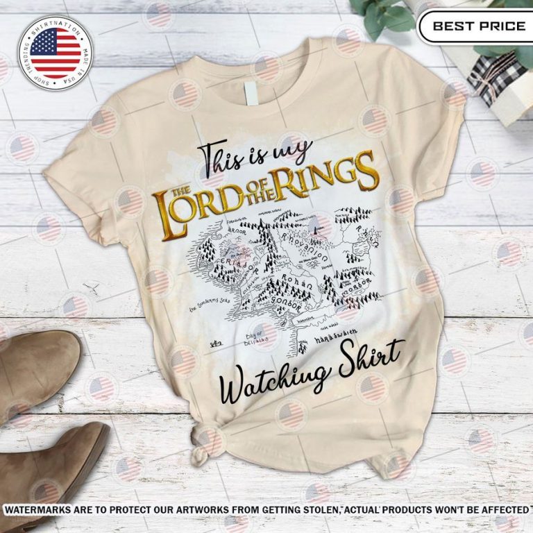 This Is My The Lord of the Rings Watching Shirt Pajamas Set Wow, cute pie