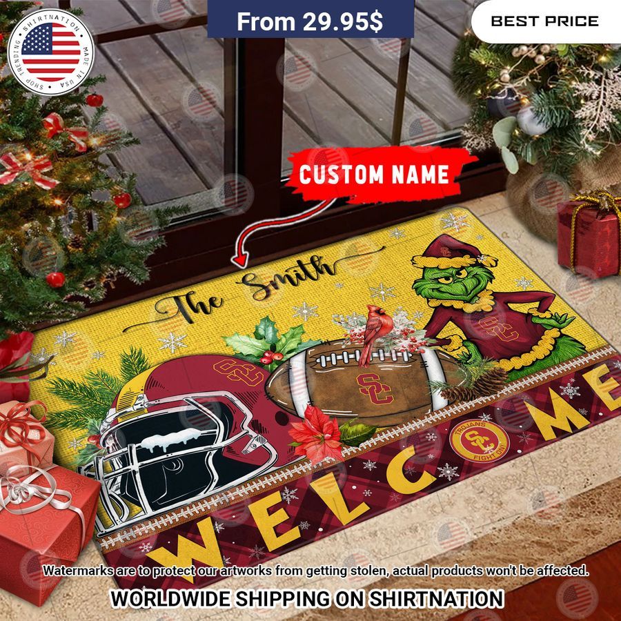 usc trojans grinch christmas welcome personalized doormat 1 963.jpg