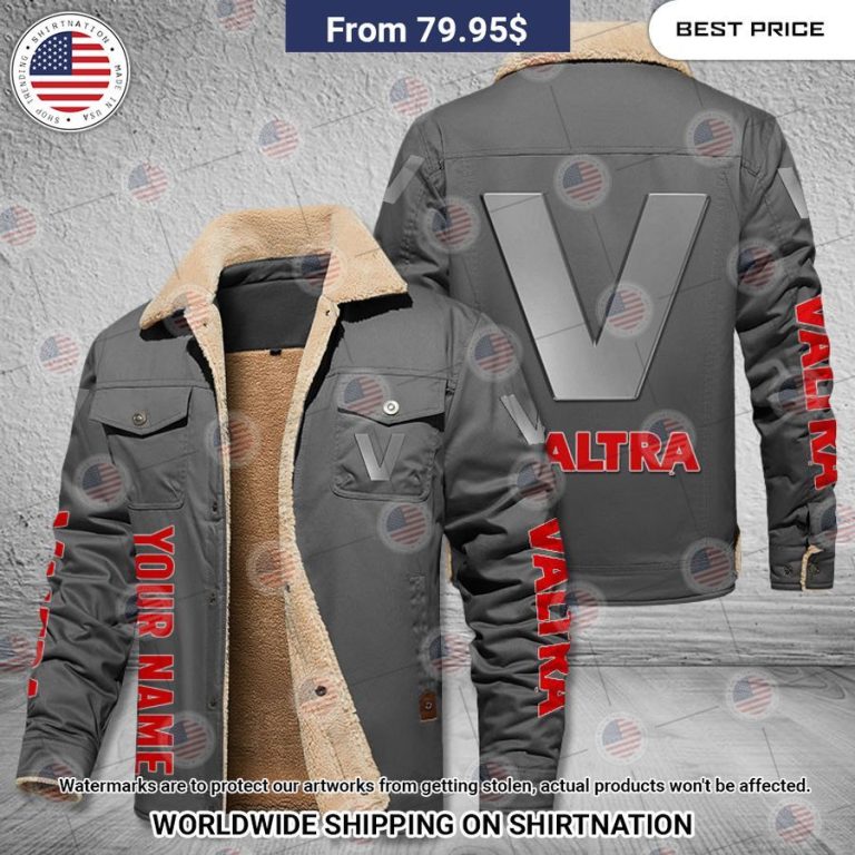 Valtra Custom Name Fleece Leather Jacket Is this your new friend?