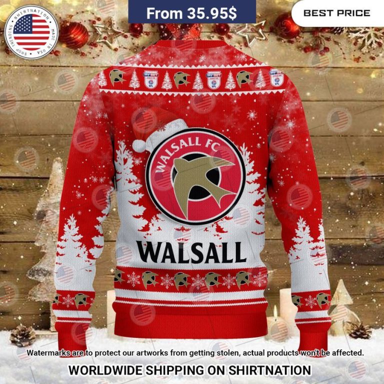 Walsall FC Christmas Sweater Ah! It is marvellous