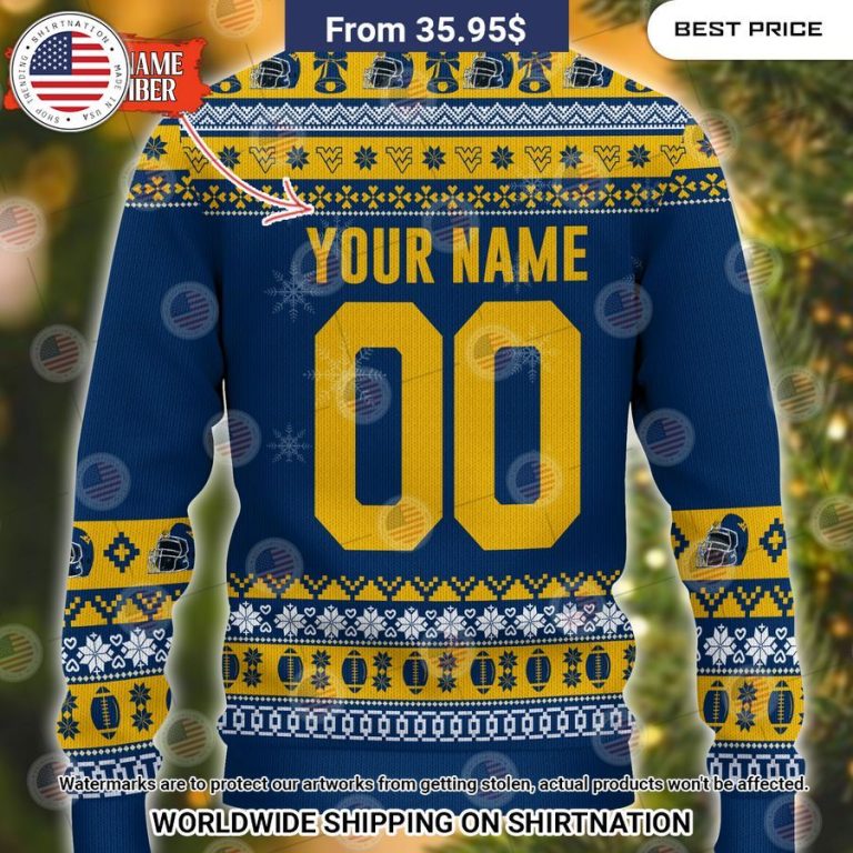 West Virginia Mountaineers Mickey Mouse Christmas Sweater Best picture ever