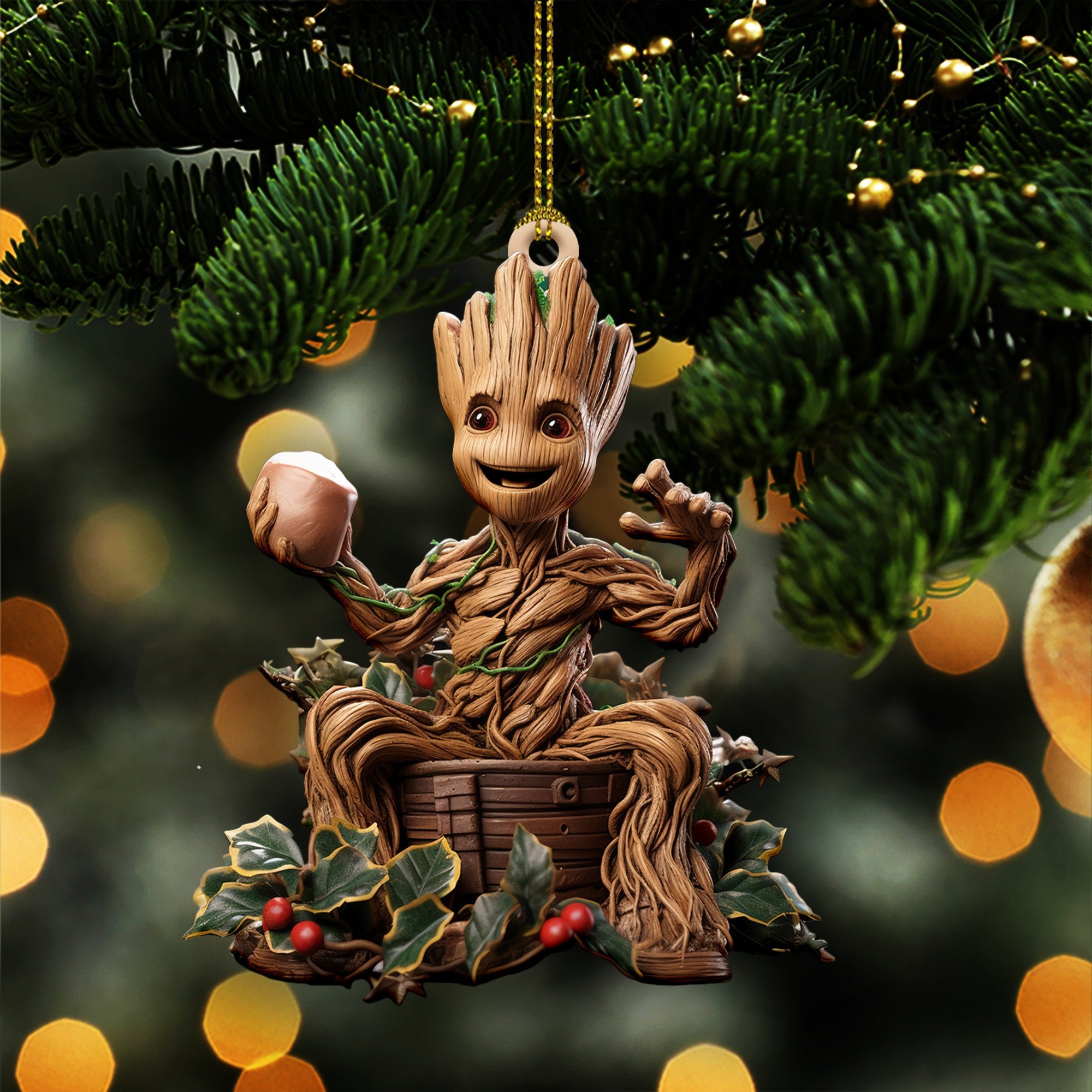 The Groot Christmas Ornament